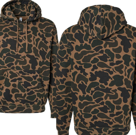Duck camo BLANK- (adult unisex)
