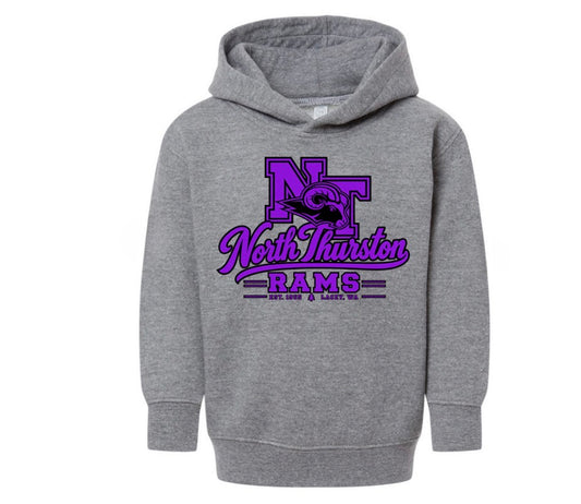 North Thurston Rams YOUTH (tee shirt, crewneck or hoodie)