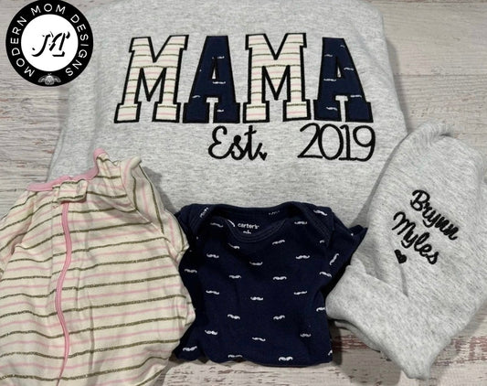 Keepsake crewneck (you send in items)