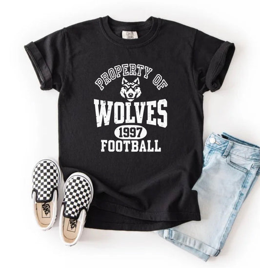 Black Hills Wolves YOUTH (tee shirt, crewneck or hoodie)
