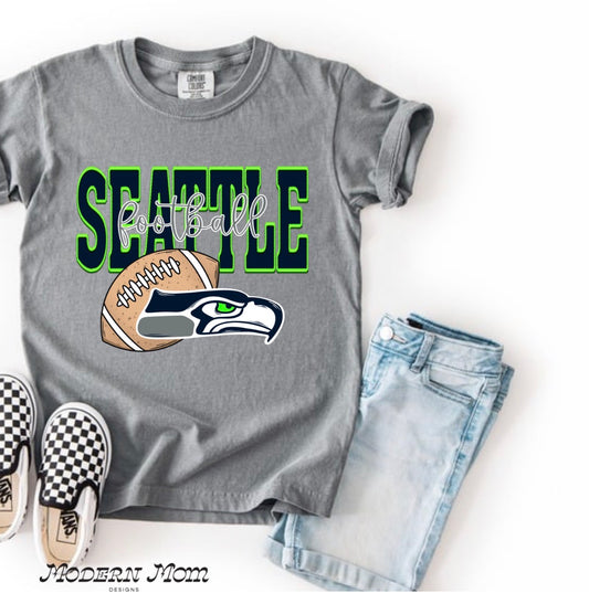 Seattle hawks (NEWBORN-youth XL)