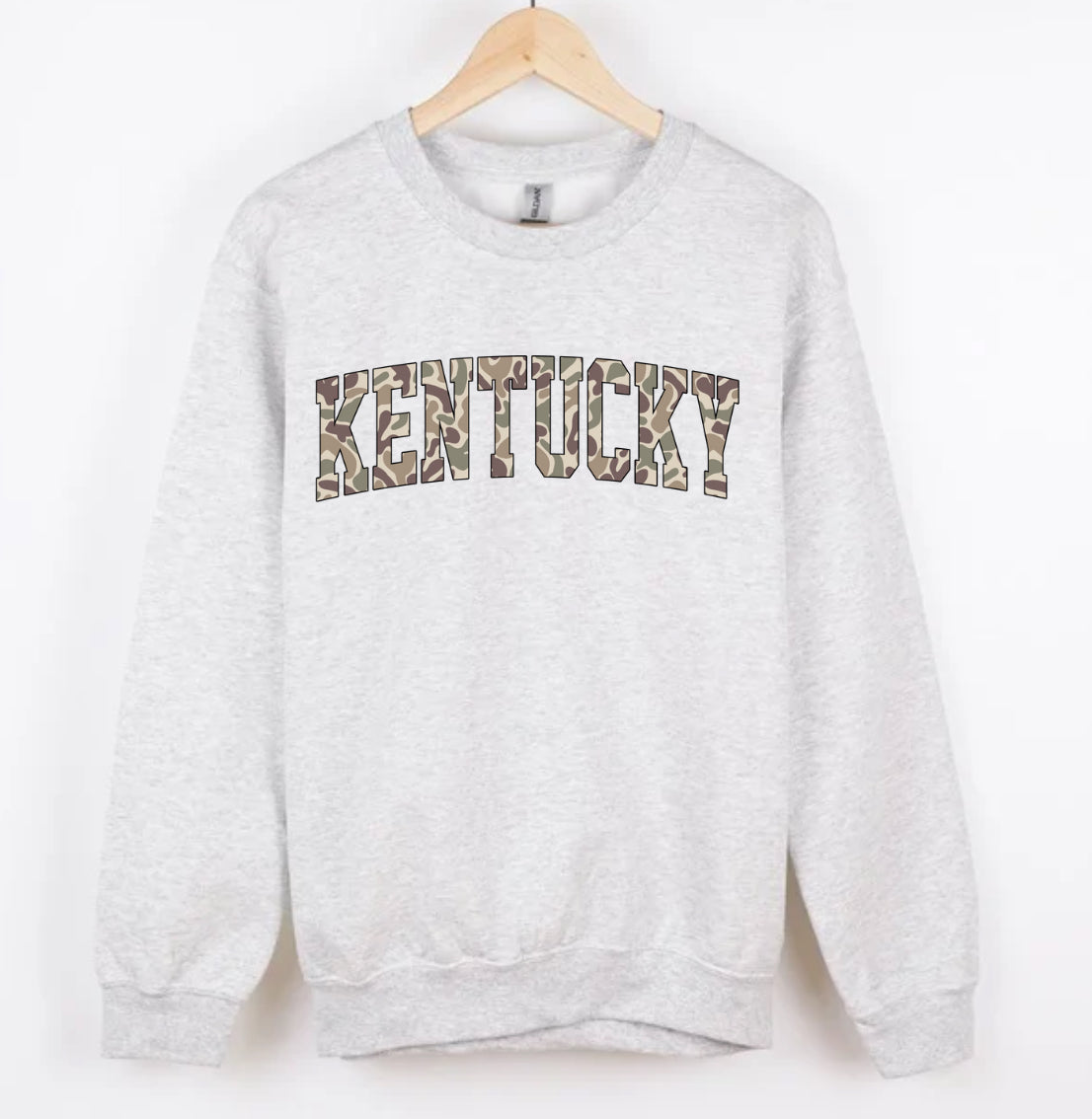 KENTUCKY duck camo CREWNECK