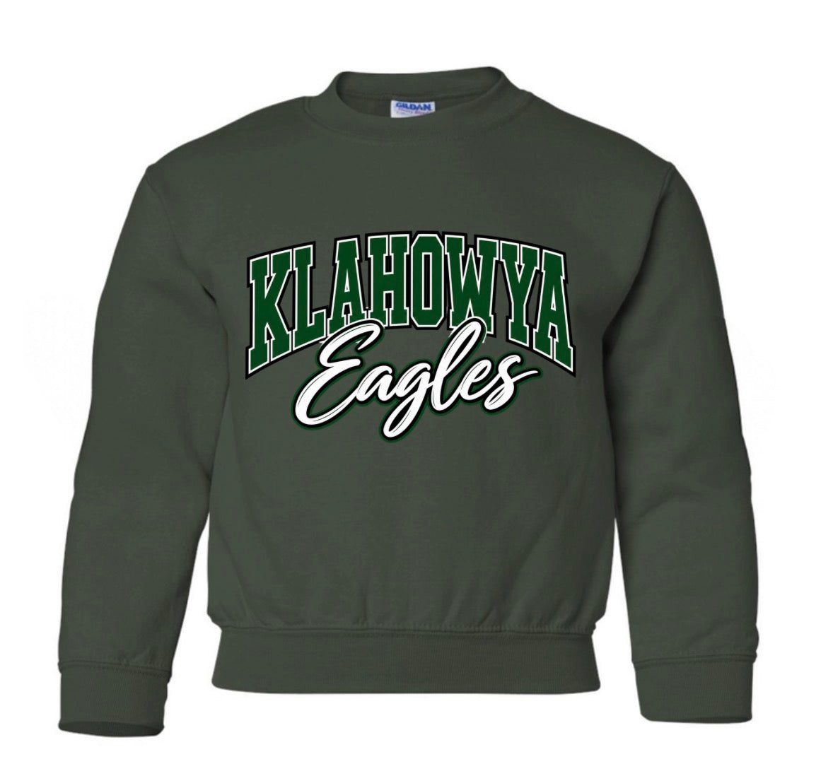 Klahowya Eagles TODDLER-YOUTH (tee shirt, crewneck or hoodie)