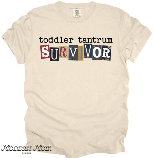 Toddler tantrum survivor