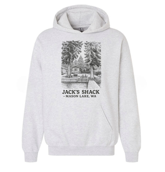 Jack’s Shack unisex adult hoodie sweatshirt