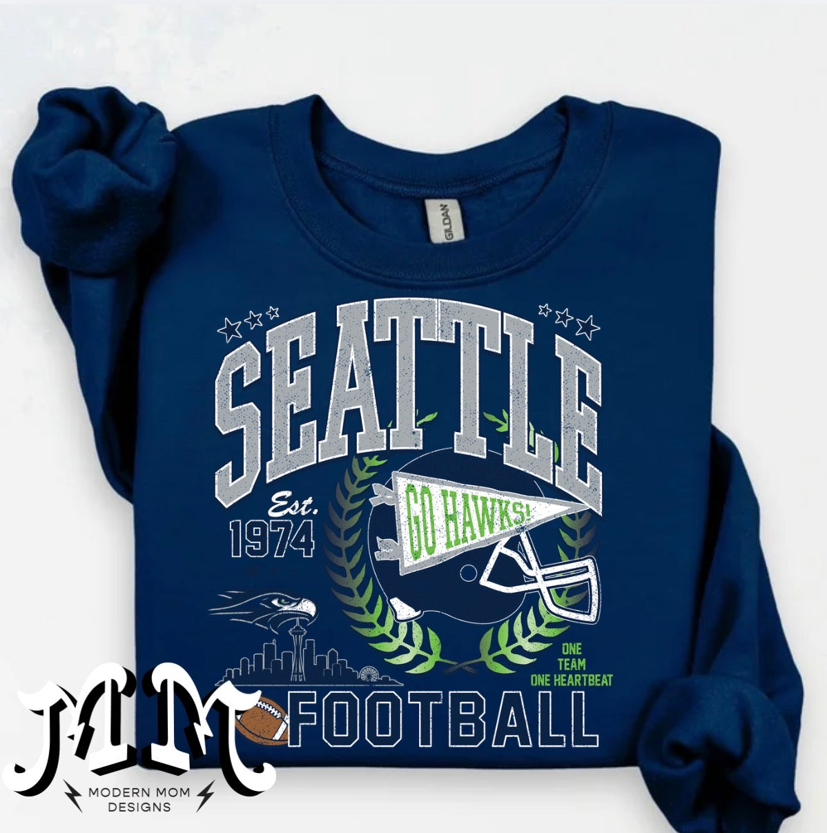 Seattle hawks collage