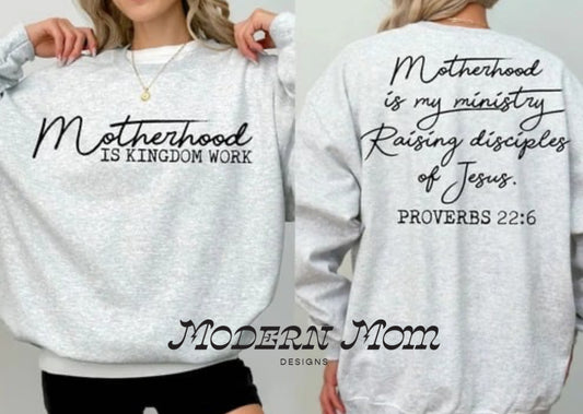 Motherhood is kingdom work