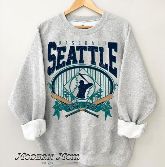 Seattle vintage (oversized print)