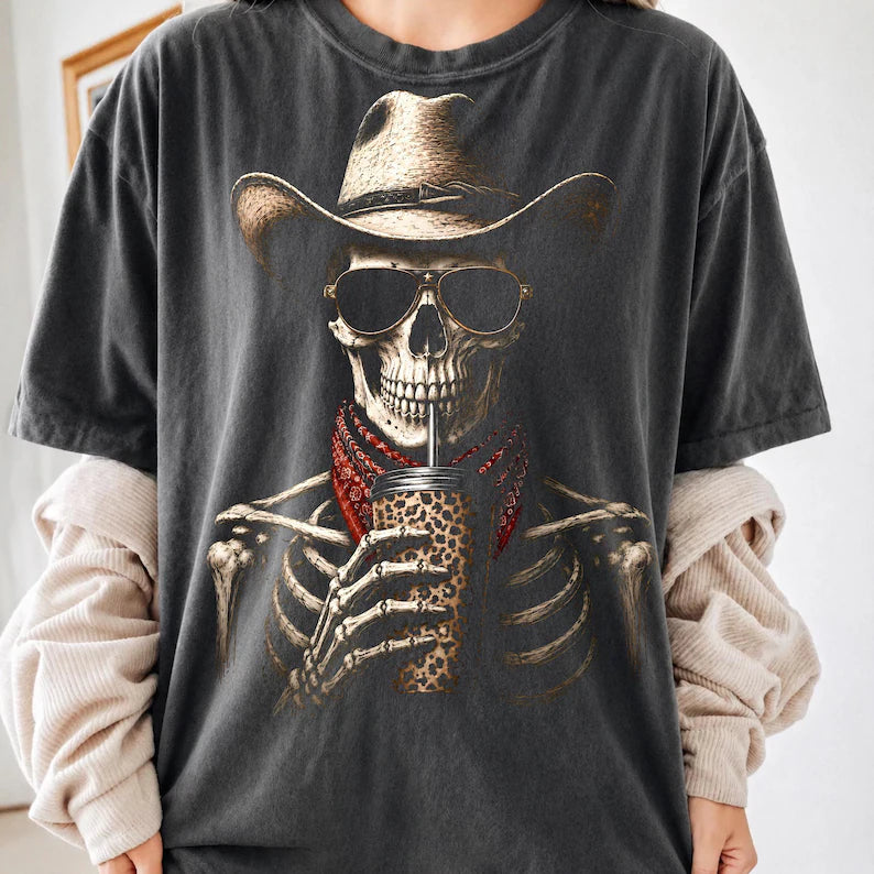 Dead cowboy  (tee shirt, crewneck or hoodie)