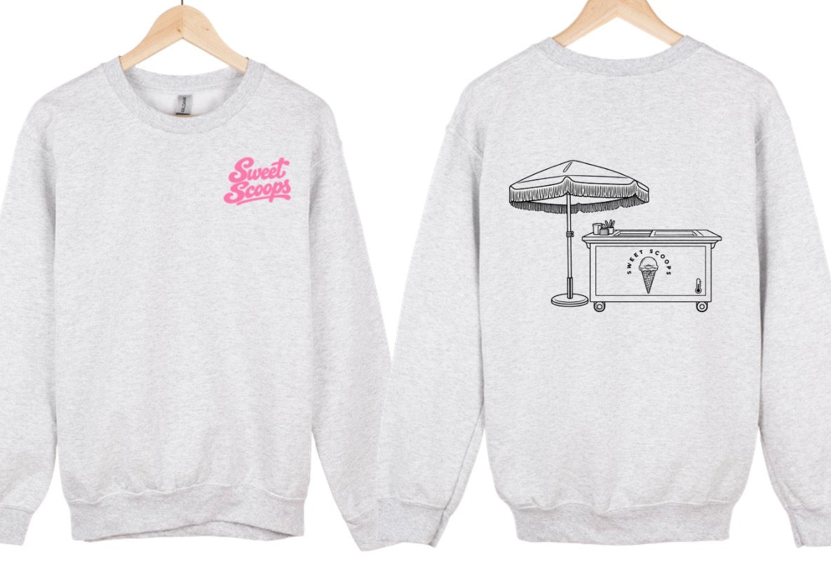 Sweet scoops crewneck