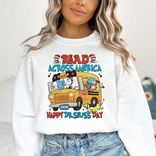 Read across America(tee or crewneck)