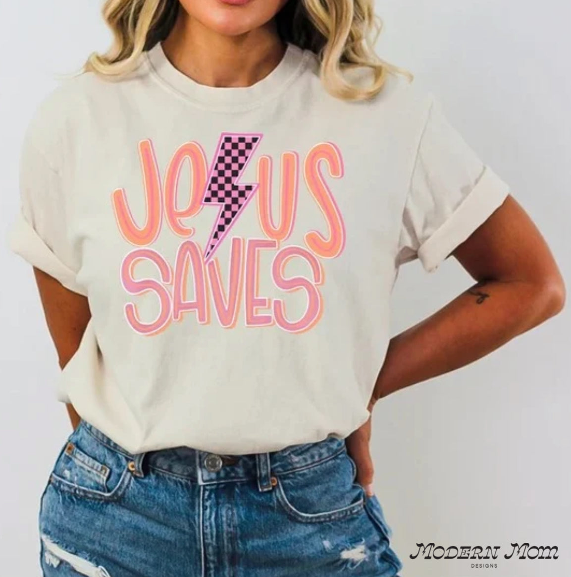 Jesus saves(tee, crewneck or hoodie )