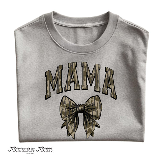 MAMA camo print crewneck