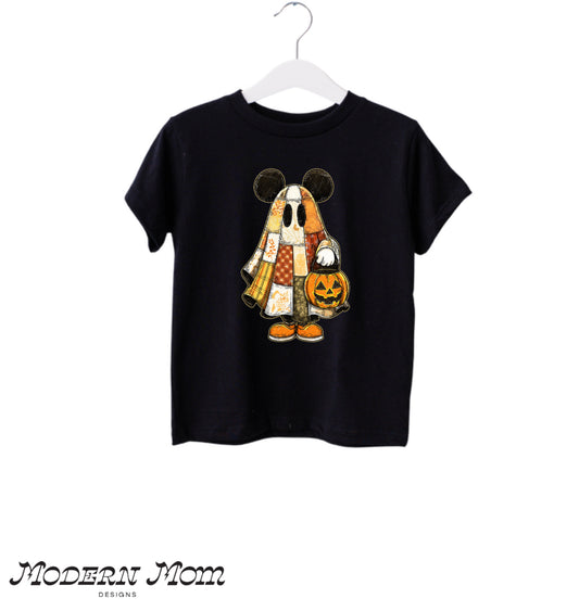 Quilted mouse boy(toddler-Youth XL)