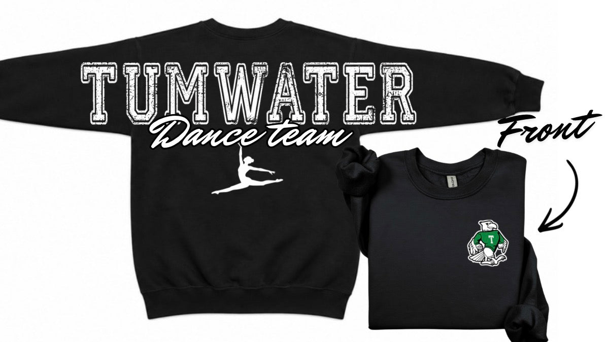 Tumwater BIG LOGO dance team crewneck