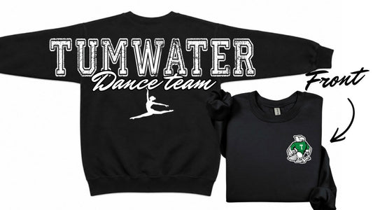 Tumwater BIG LOGO dance team crewneck