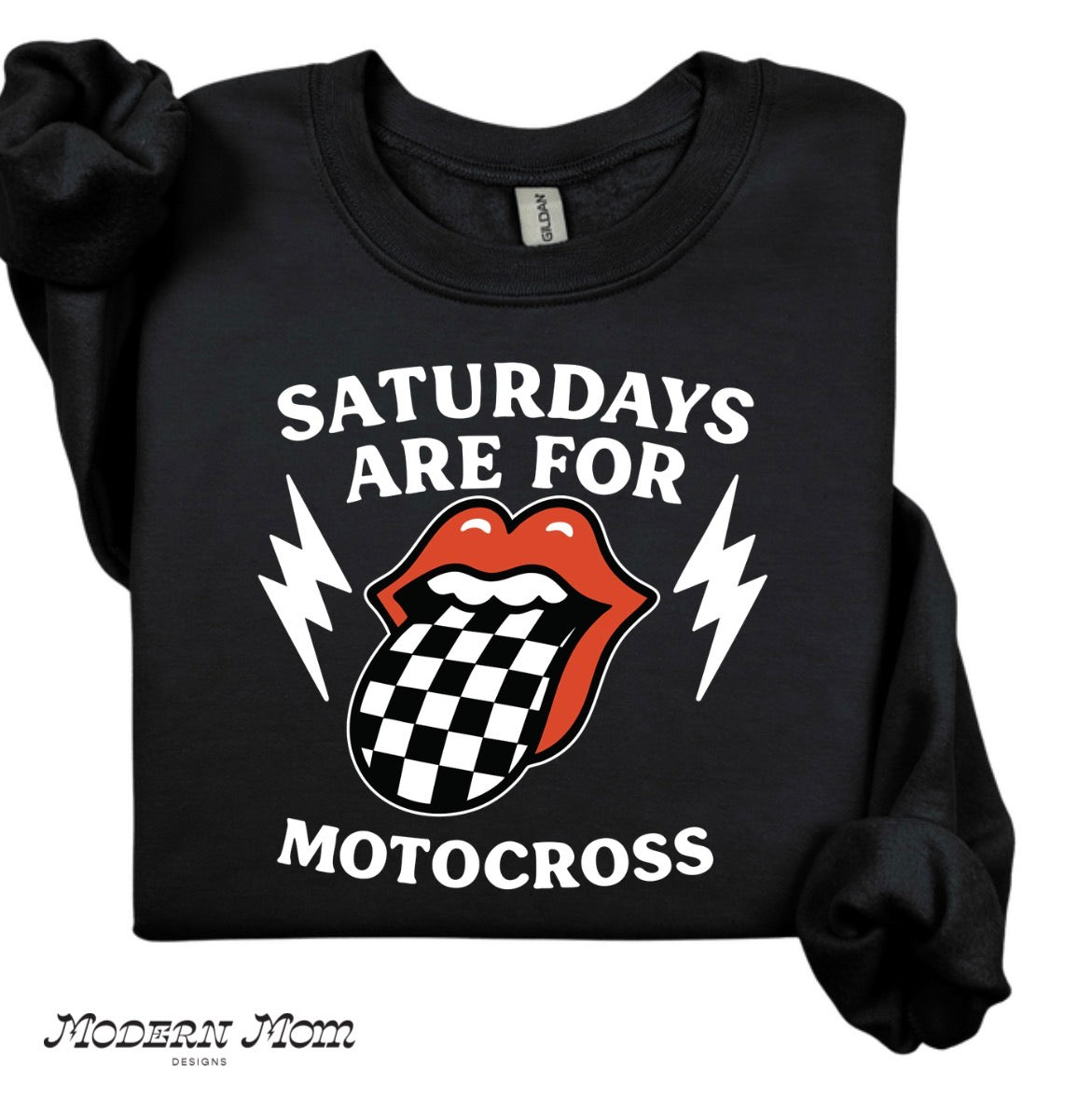 Saturdays are for motocross (front print)
