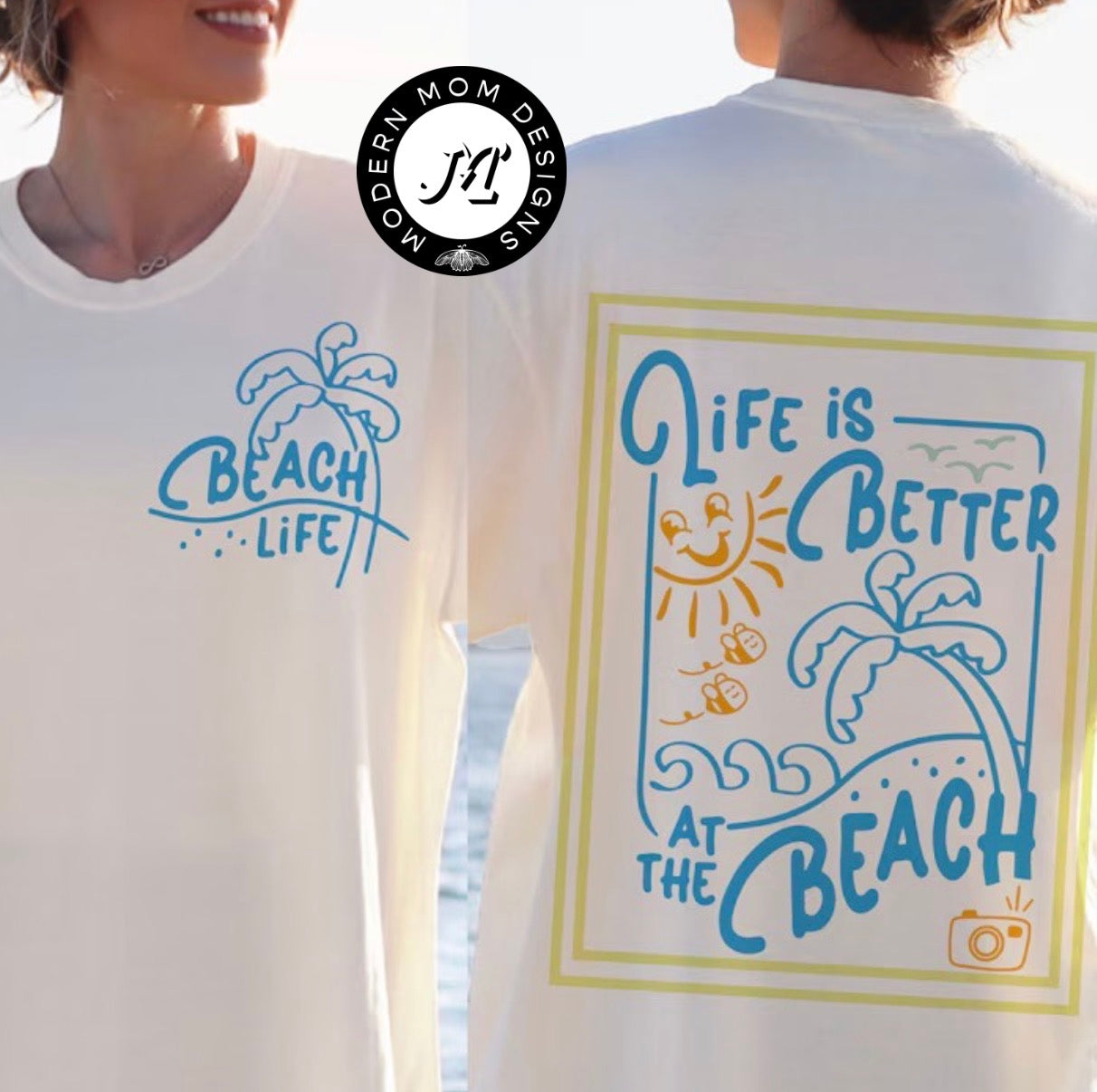 Life is better at the beach(tank top, tee shirt, crewneck or hoodie)