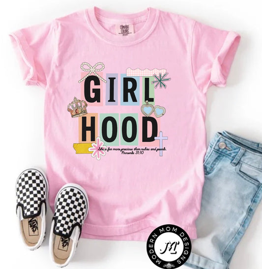 Girlhood tee shirt TODDLER-YOUTH