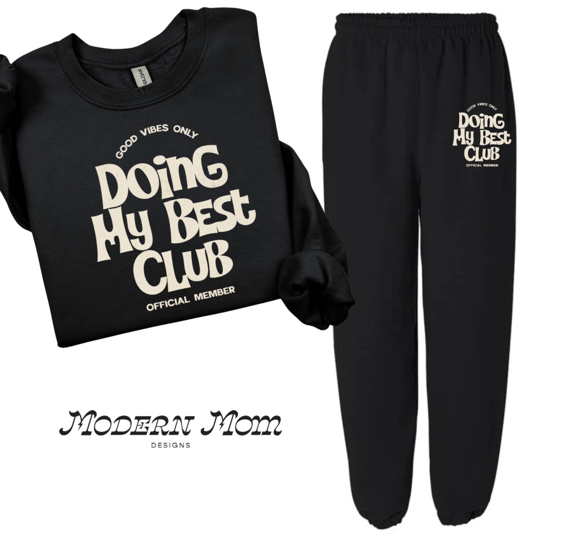 Doing my best club crewneck