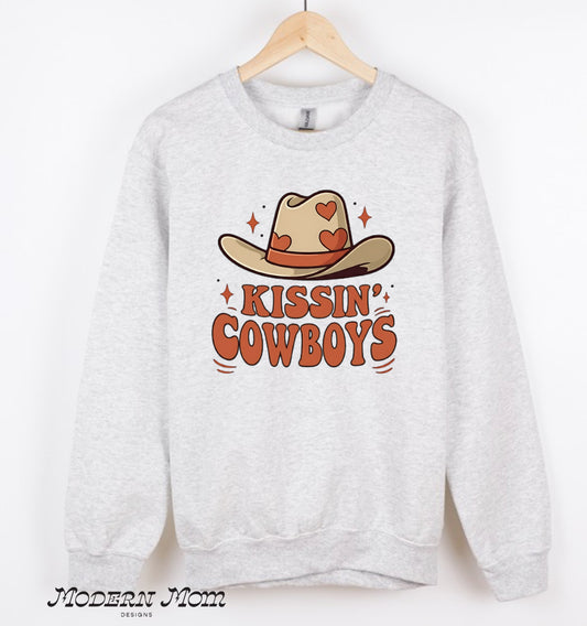 Kissin cowboys(tee, crewneck or hoodie )