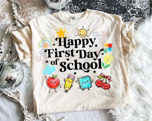 Happy first day of school  (multiple options)