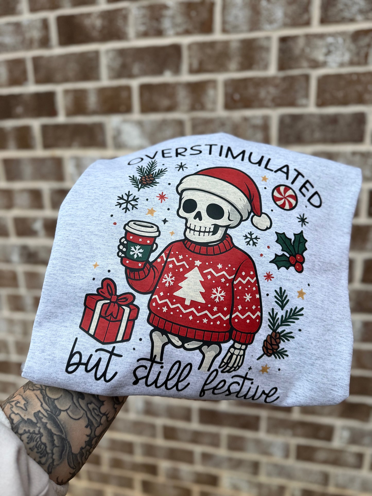 Overstimulated but still festive