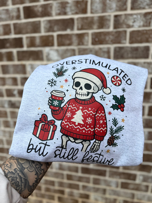 Overstimulated but still festive