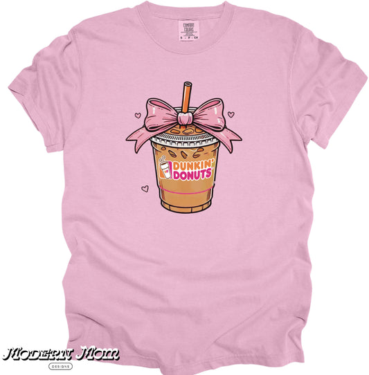 Dunkin bow tee