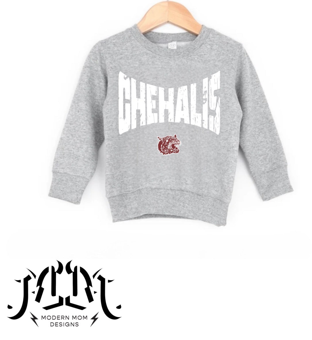 Chehalis bearcats toddler crewneck or hoodie