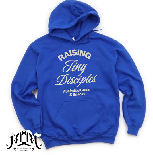 Raising tiny disciples (tee, crewneck or hoodie)