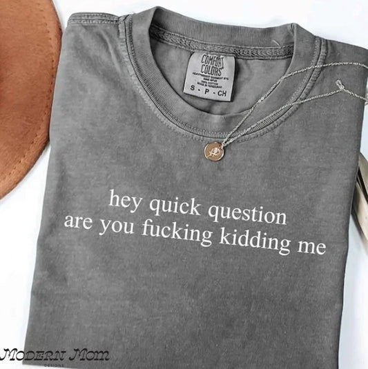 Hey quick question