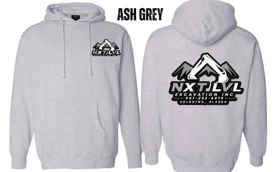 NXT LVL ASH GREY HOODIE