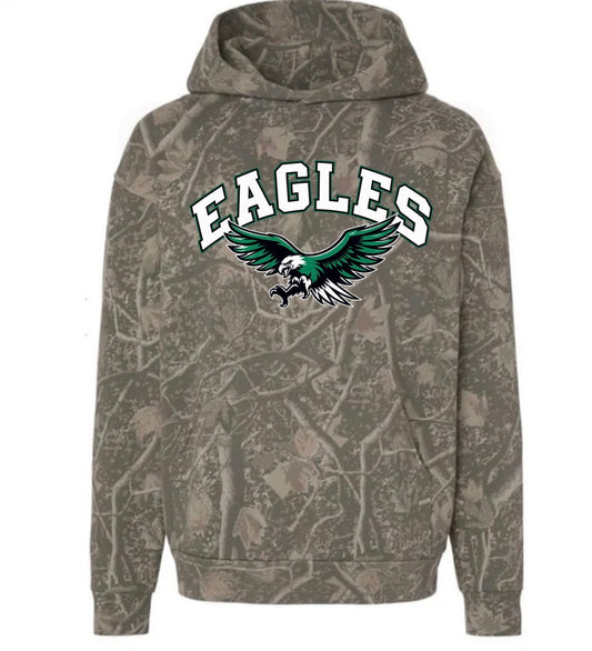 Klahowya Eagles deadwood camo hoodie (youth & adult)
