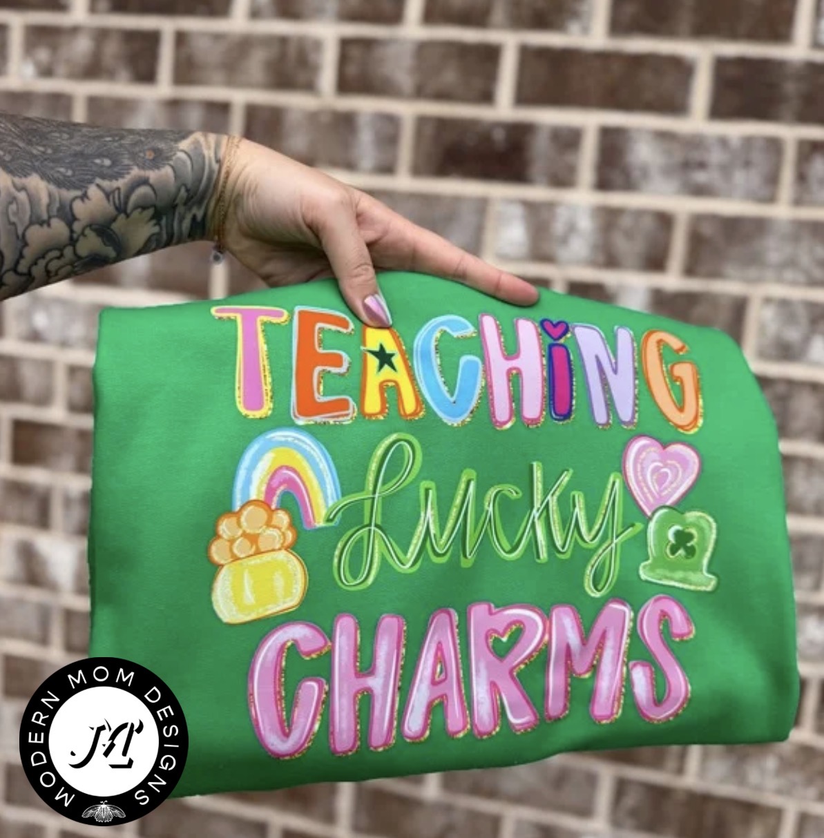 Teaching lucky charms (tee, crewneck or hoodie)