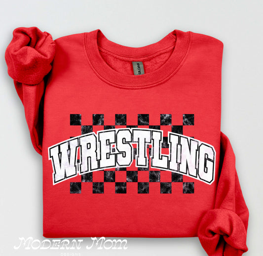 Wrestling checkers