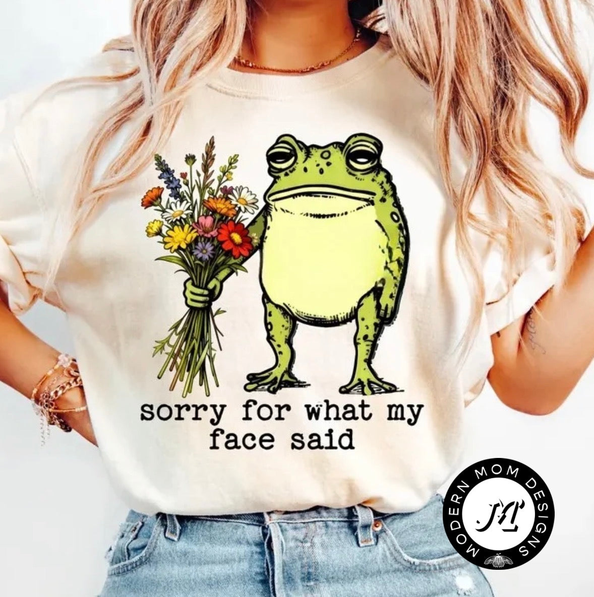 Sorry for what my face said