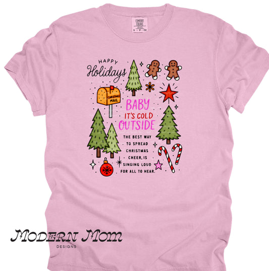 Happy holidays (tee, crewneck or hoodie)