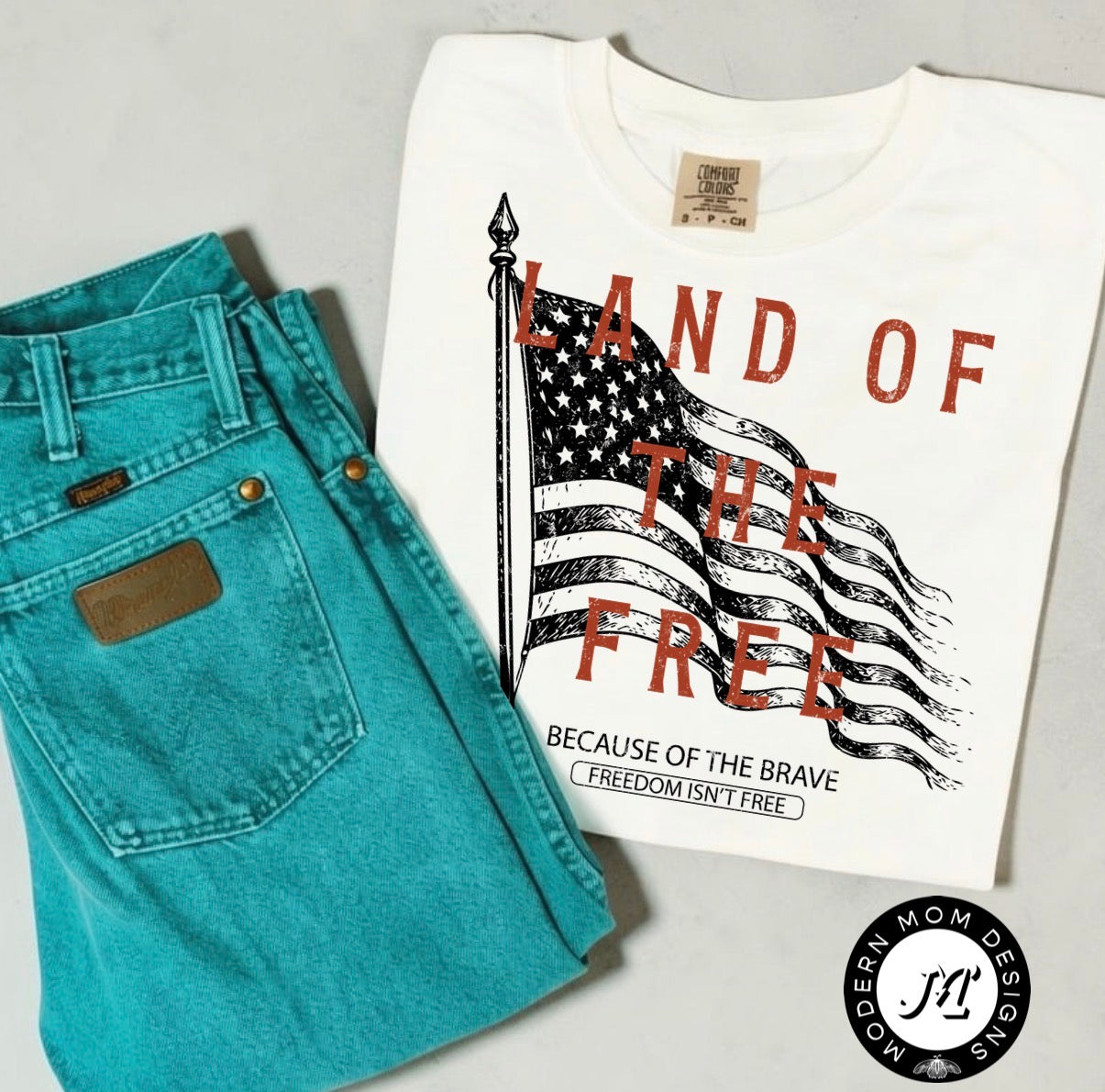 Land of the free (tee, crewneck, or hoodie)
