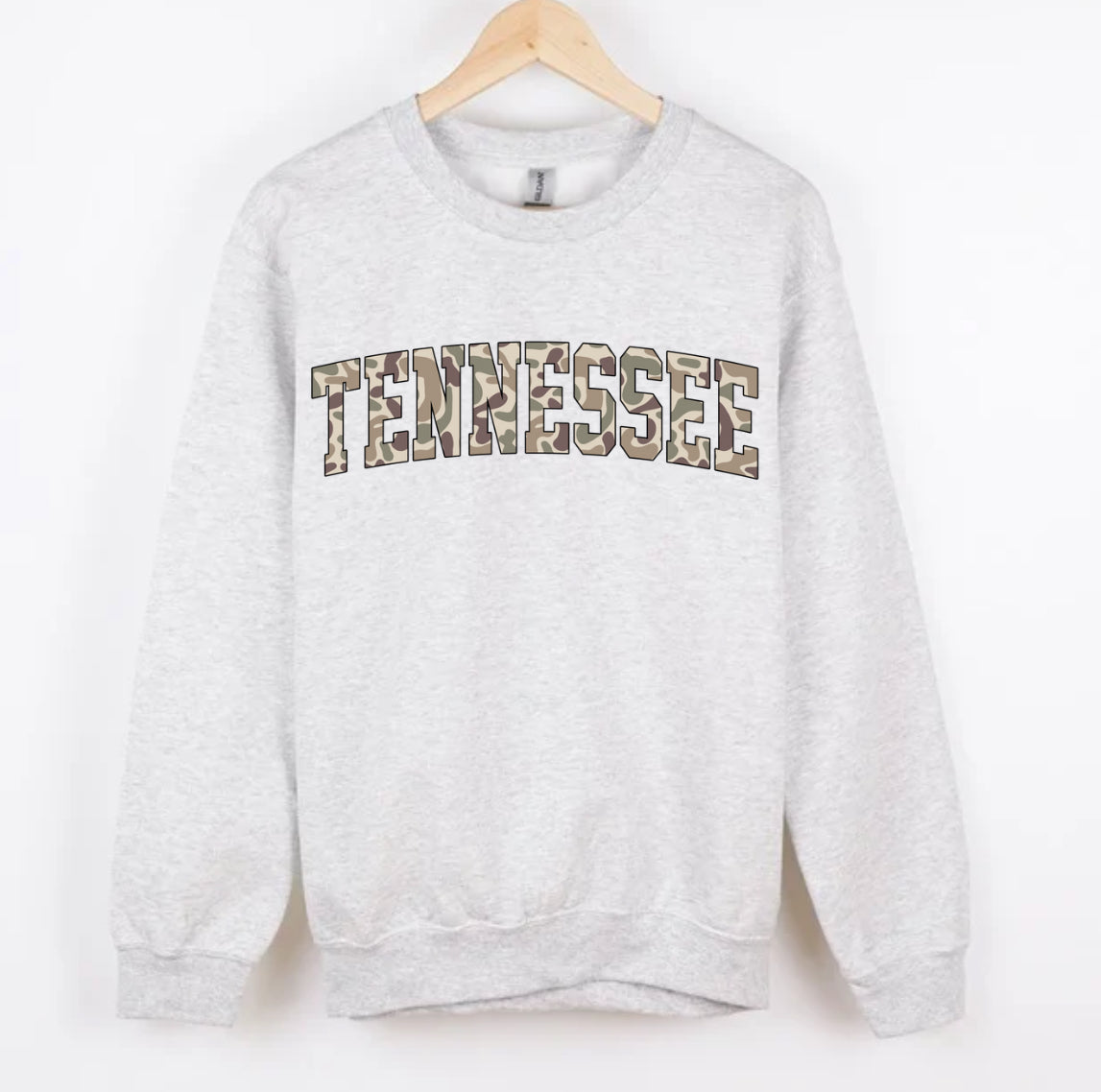 TENNESSEE duck camo CREWNECK