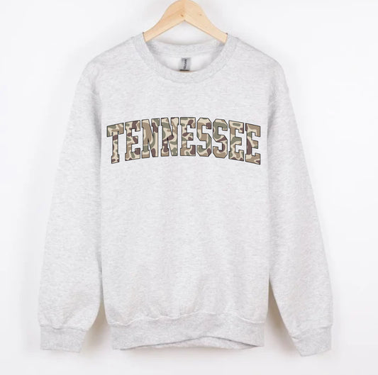 TENNESSEE duck camo CREWNECK