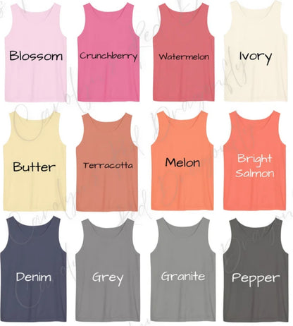 Mason Lake unisex fit tank top