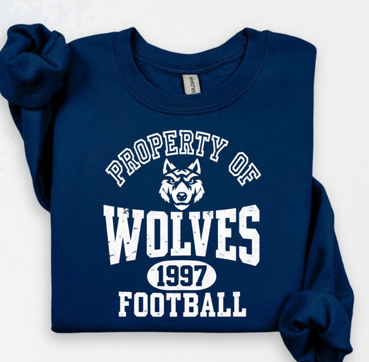 Black Hills Wolves crewneck or hoodie