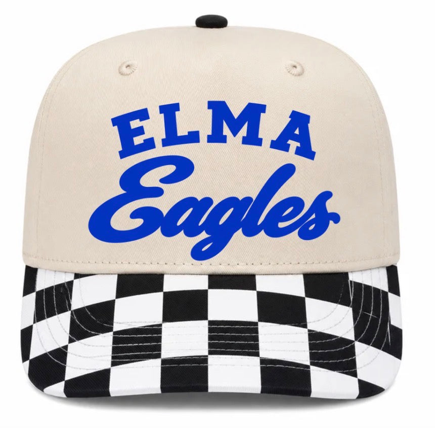 Elma checkered hat (screen print)
