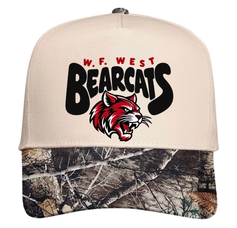 Bearcats camo hat (screen print)