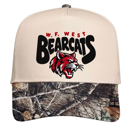 Bearcats camo hat (screen print)