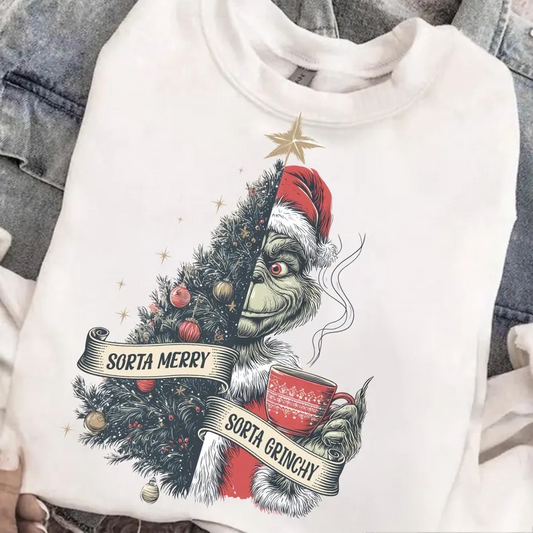 Sorta merry(tee, crewneck or hoodie )