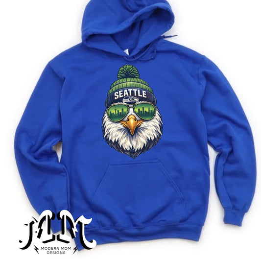 Seattle vintage  (tee, crewneck or hoodie)