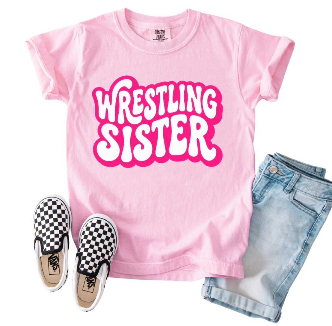Mad dogs wrestling sister NEWBORN-YOUTH (tee shirt, crewneck or hoodie)