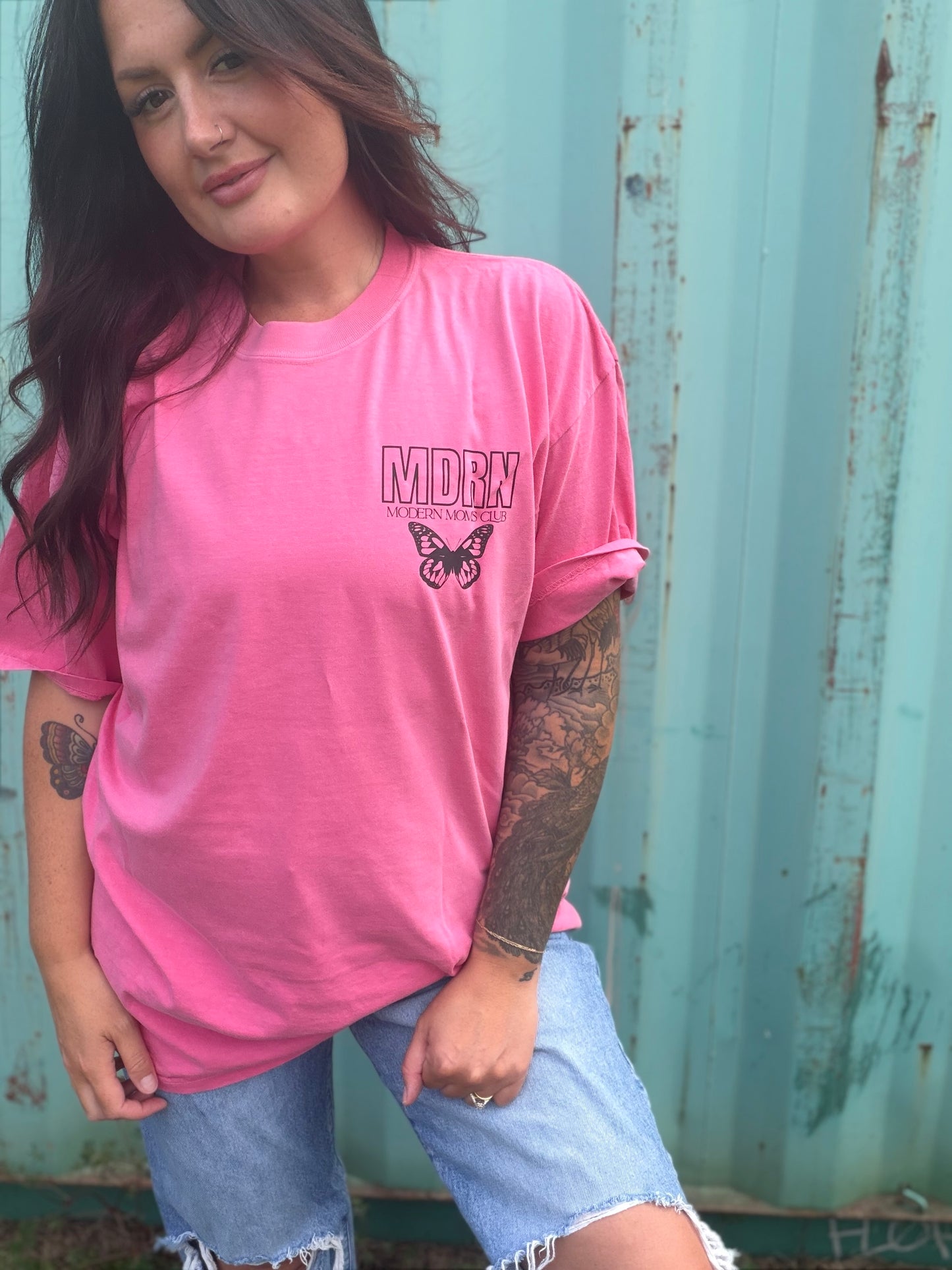MDRN PINK TEE